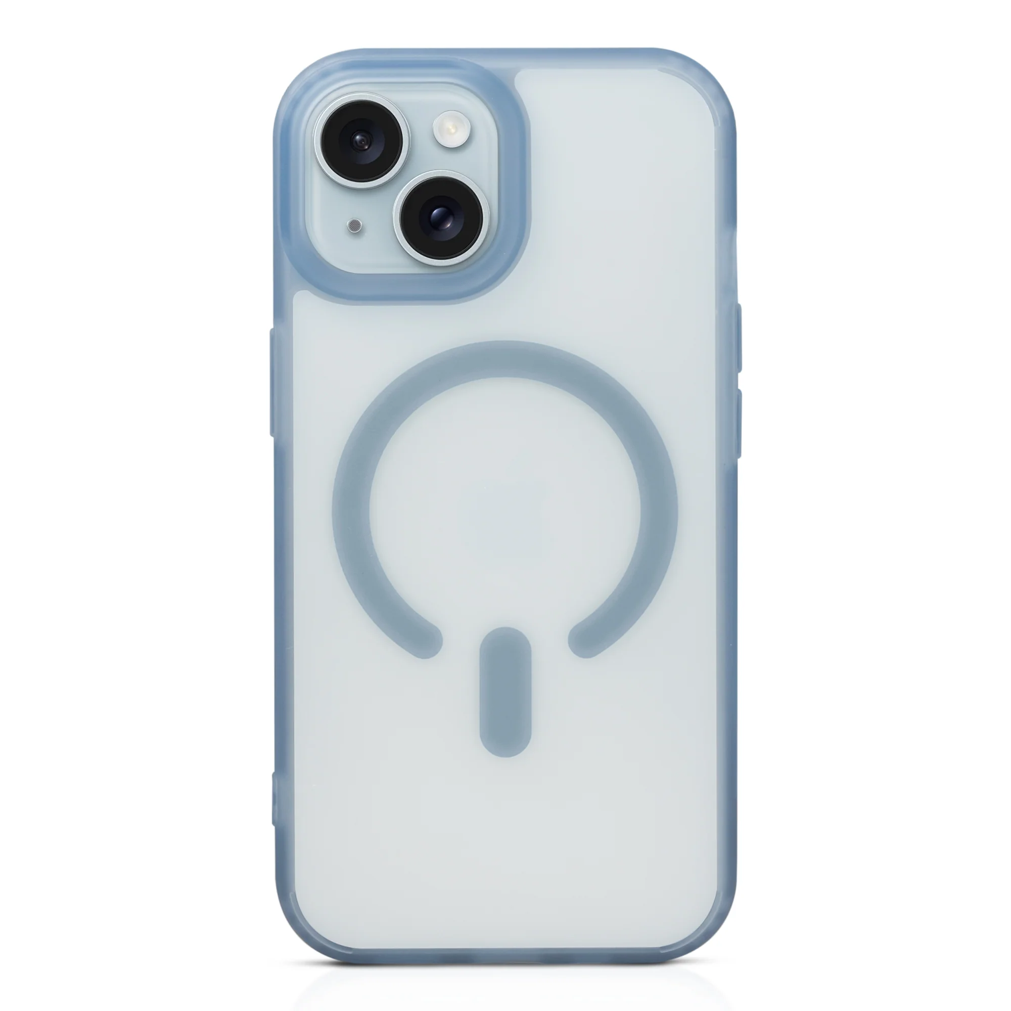 Slim Matte Finish Back With Wireless Charging Support-Compatible Cover for Apple iPhone 13 - Image 18