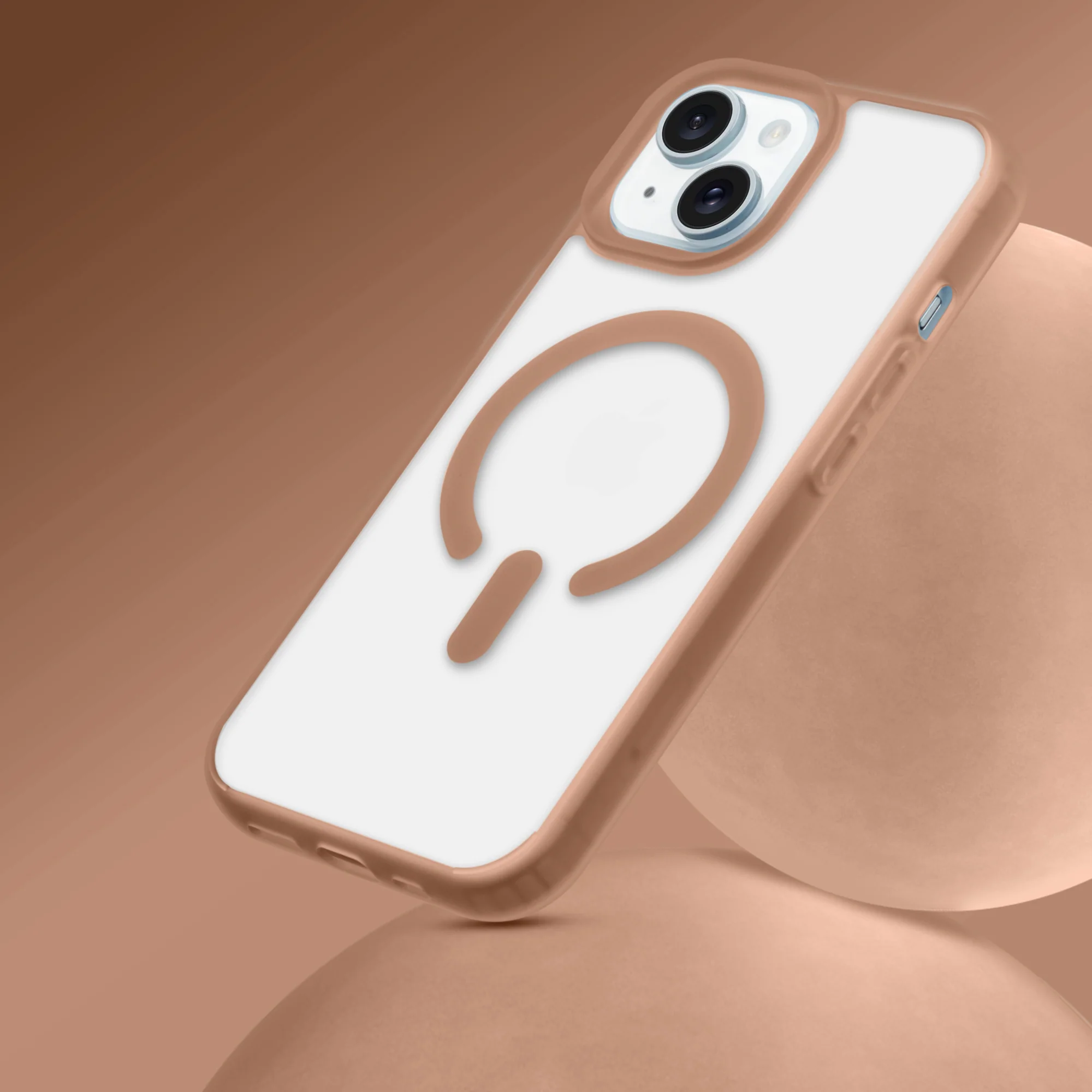 Slim Matte Finish Back With Wireless Charging Support-Compatible Cover for Apple iPhone 13 - Image 7