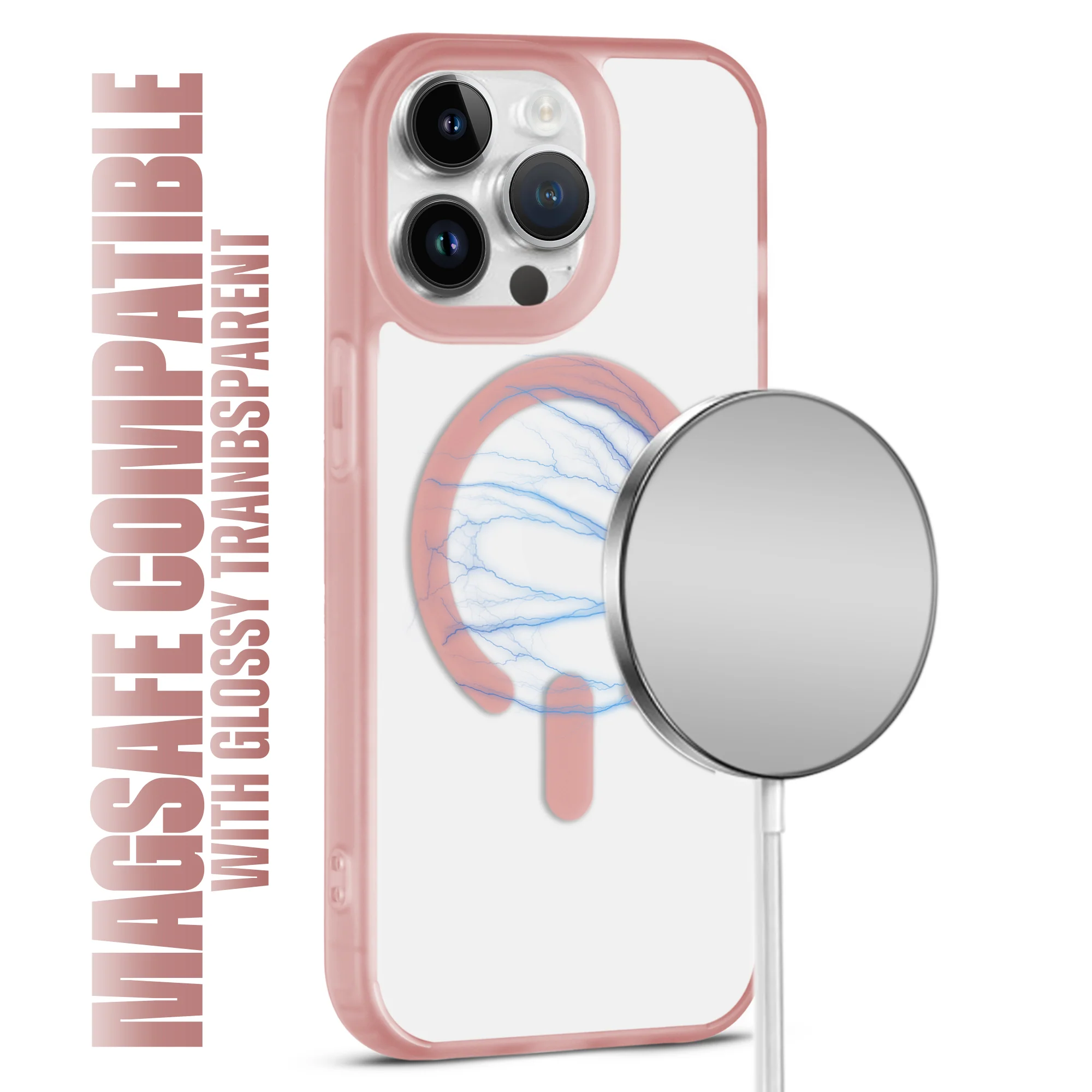 Slim Matte Finish Back With Wireless Charging Support-Compatible Cover for Apple iPhone 14 Pro Max - Image 22