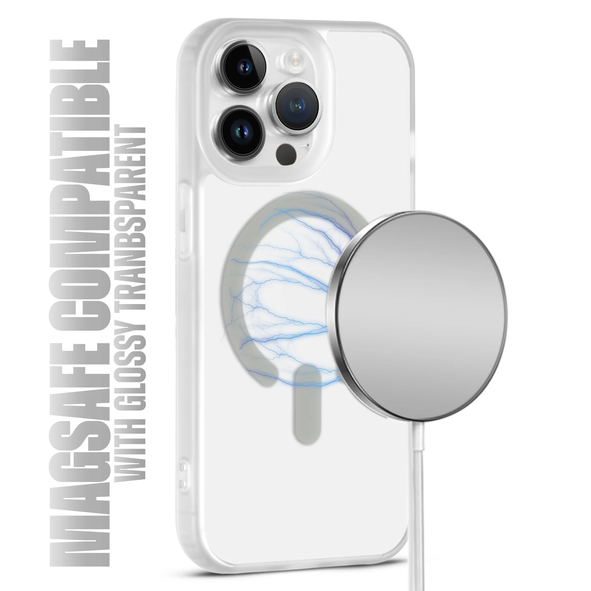 Slim Matte Finish Back With Wireless Charging Support-Compatible Cover for Apple iPhone 14 Pro Max - Image 28