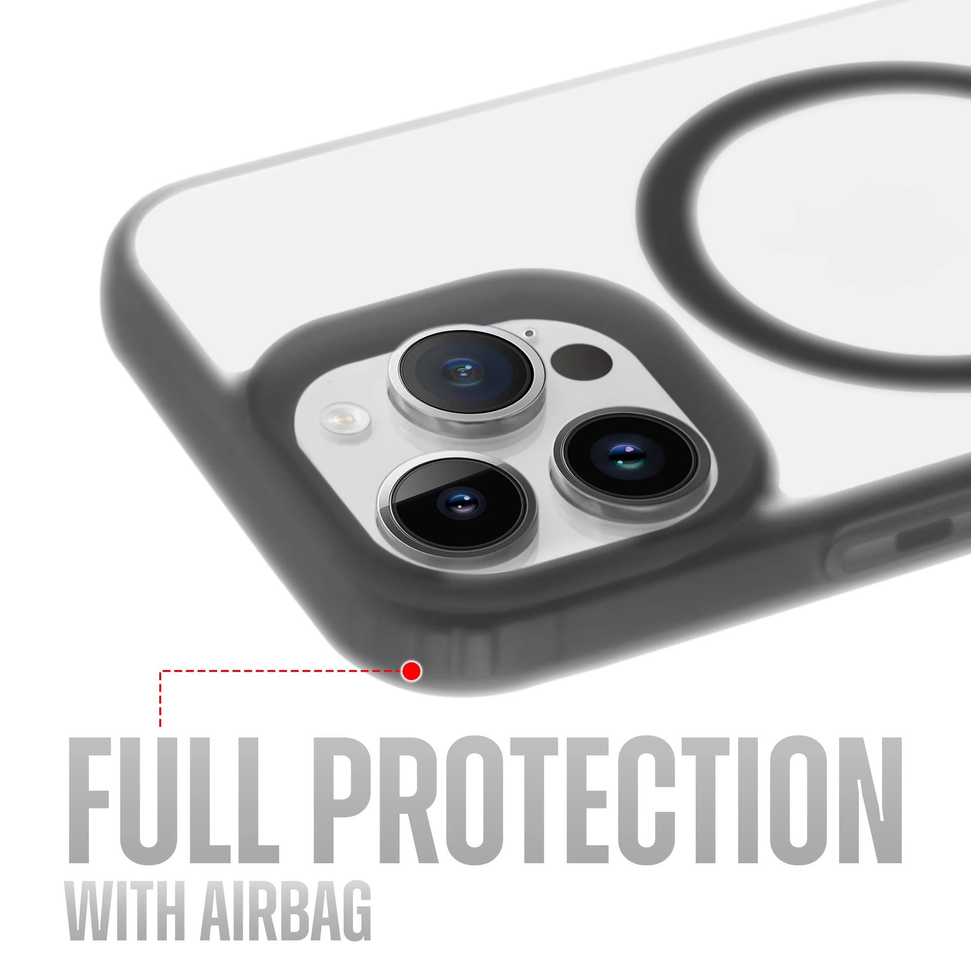 Slim Matte Finish Back With Wireless Charging Support-Compatible Cover for Apple iPhone 14 Pro Max - Image 5