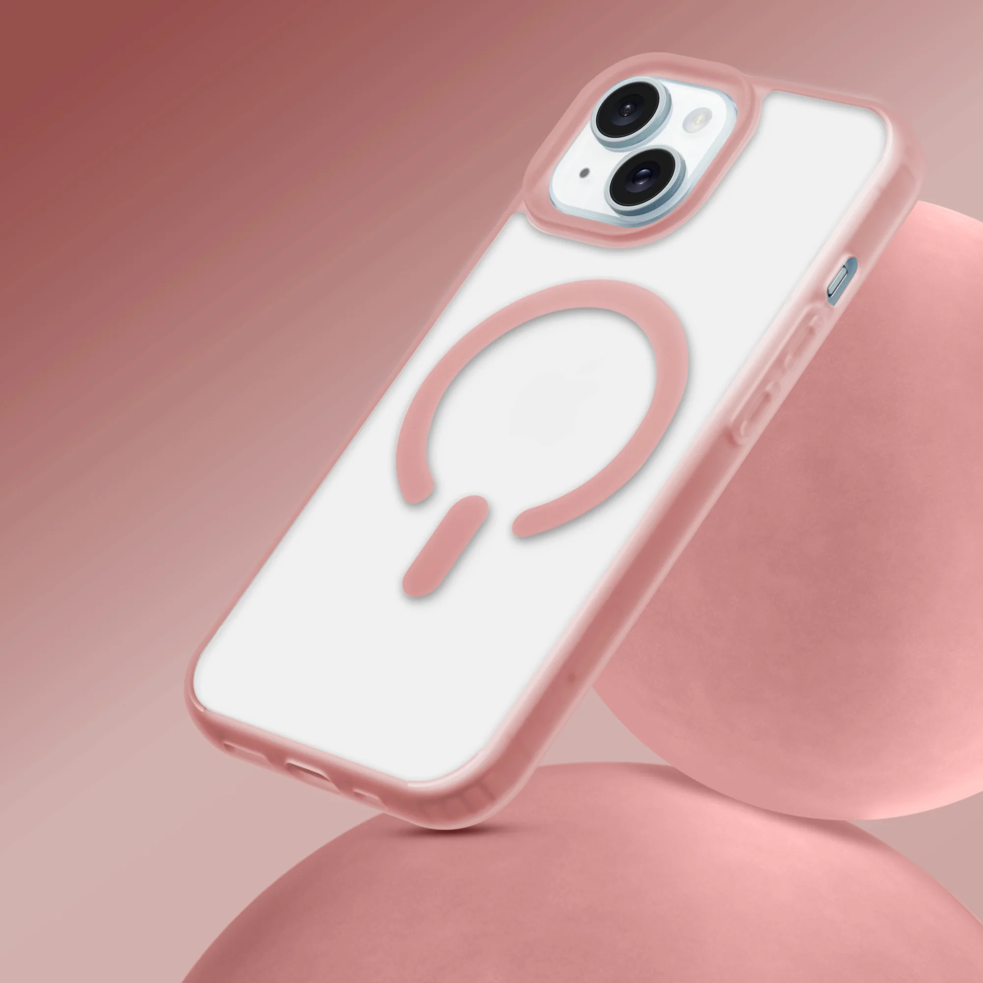 Slim Matte Finish Back With Wireless Charging Support-Compatible Cover for Apple iPhone 15 Plus - Image 19