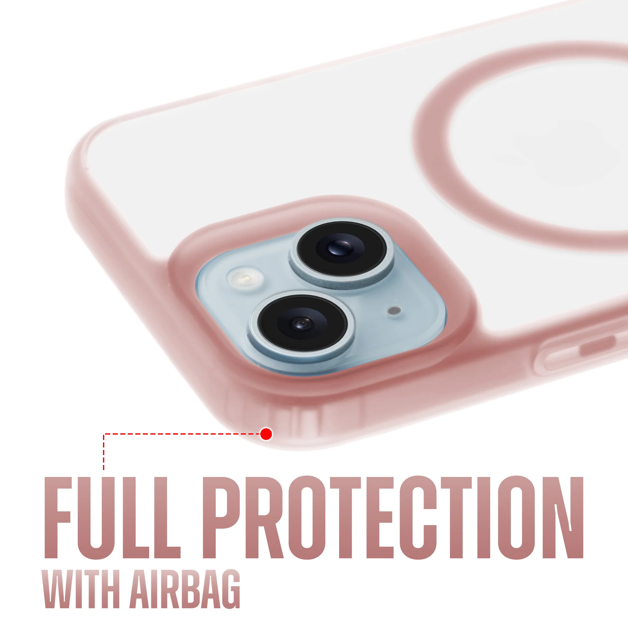 Slim Matte Finish Back With Wireless Charging Support-Compatible Cover for Apple iPhone 15 Plus - Image 23