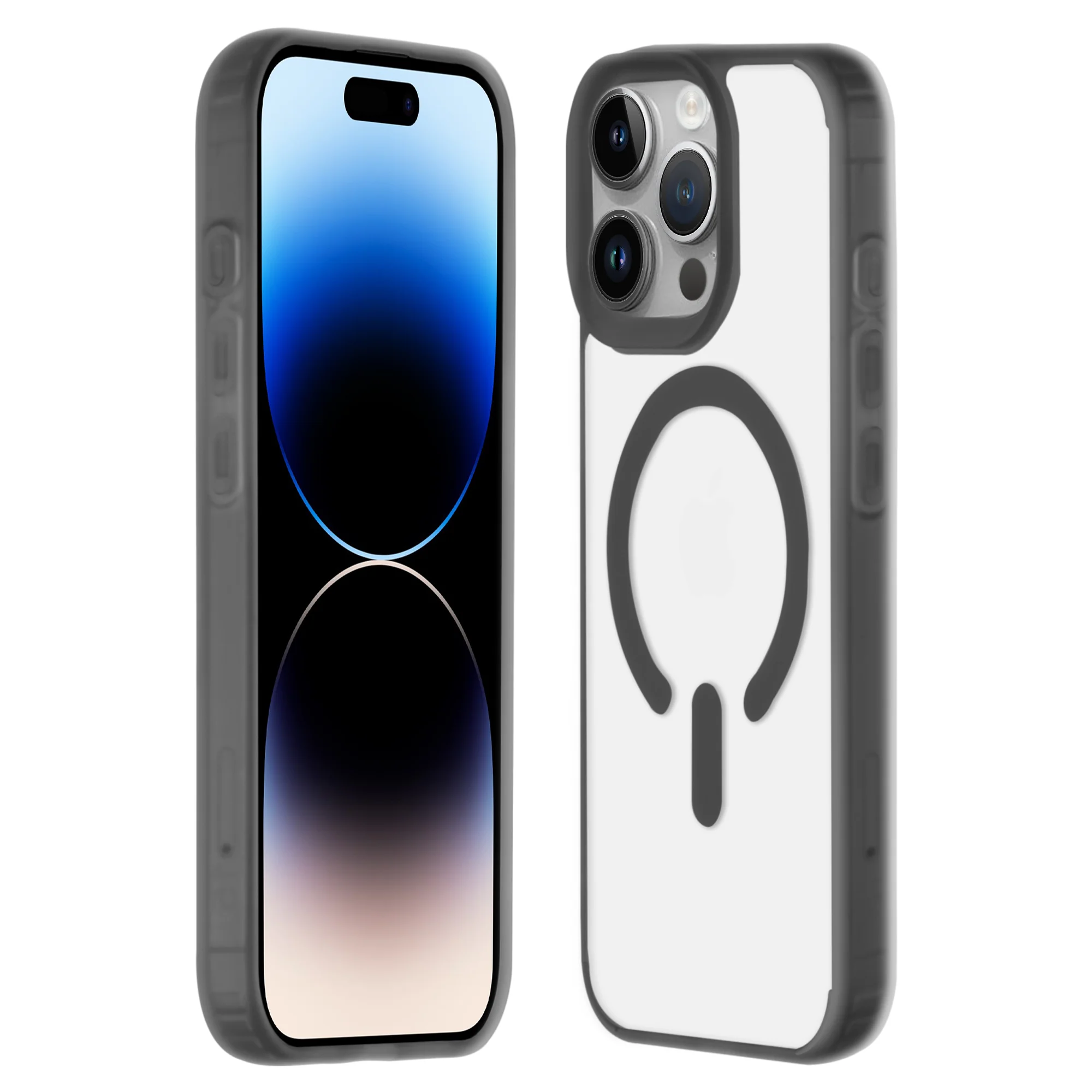 Slim Matte Finish Back With Wireless Charging Support-Compatible Cover for Apple iPhone 15 Pro Max - Image 3