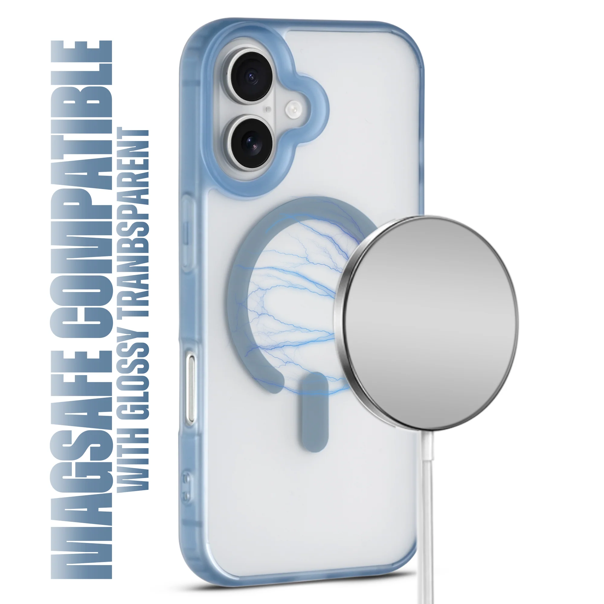 Slim Matte Finish Back With Wireless Charging Support-Compatible Cover for Apple iPhone 16 - Image 16