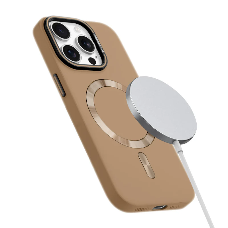 Smooth Silicone Finish Hard Back Wireless Charging Support Compatible Case for Apple iPhone 14 Pro Max With Camera Protection - Image 22