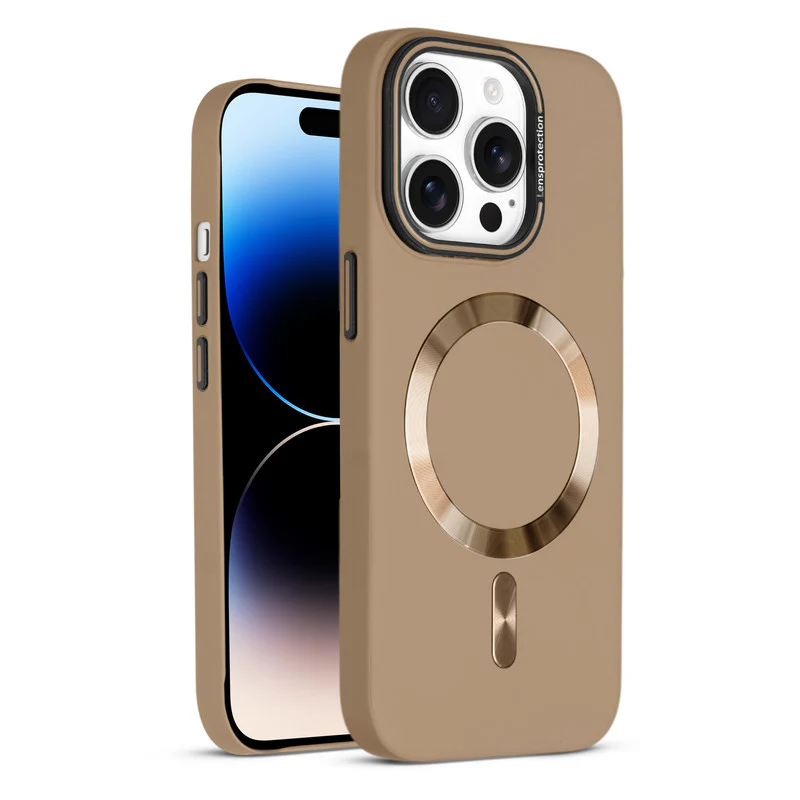 Smooth Silicone Finish Hard Back Wireless Charging Support Compatible Case for Apple iPhone 14 Pro With Camera Protection - Image 21