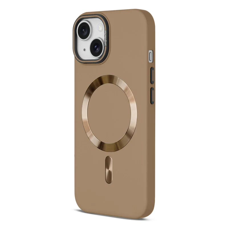 Smooth Silicone Finish Hard Back Wireless Charging Support Compatible Case for Apple iPhone 14 With Camera Protection - Image 24