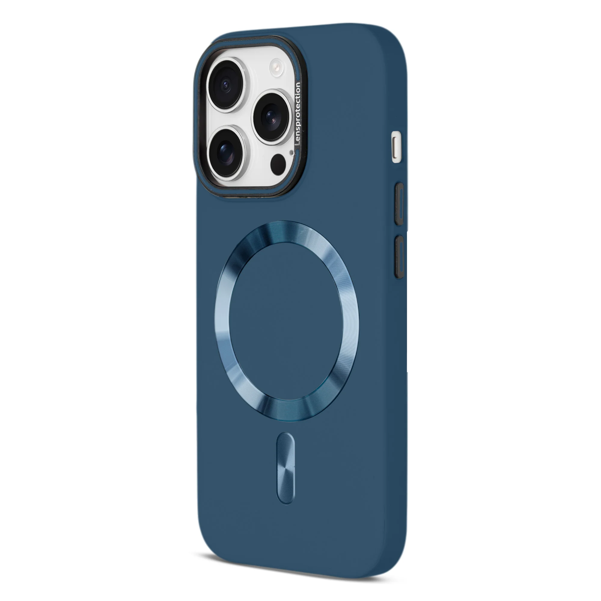 Smooth Silicone Finish Hard Back Wireless Charging Support Compatible Case for Apple iPhone 15 Pro Max With Camera Protection - Image 30