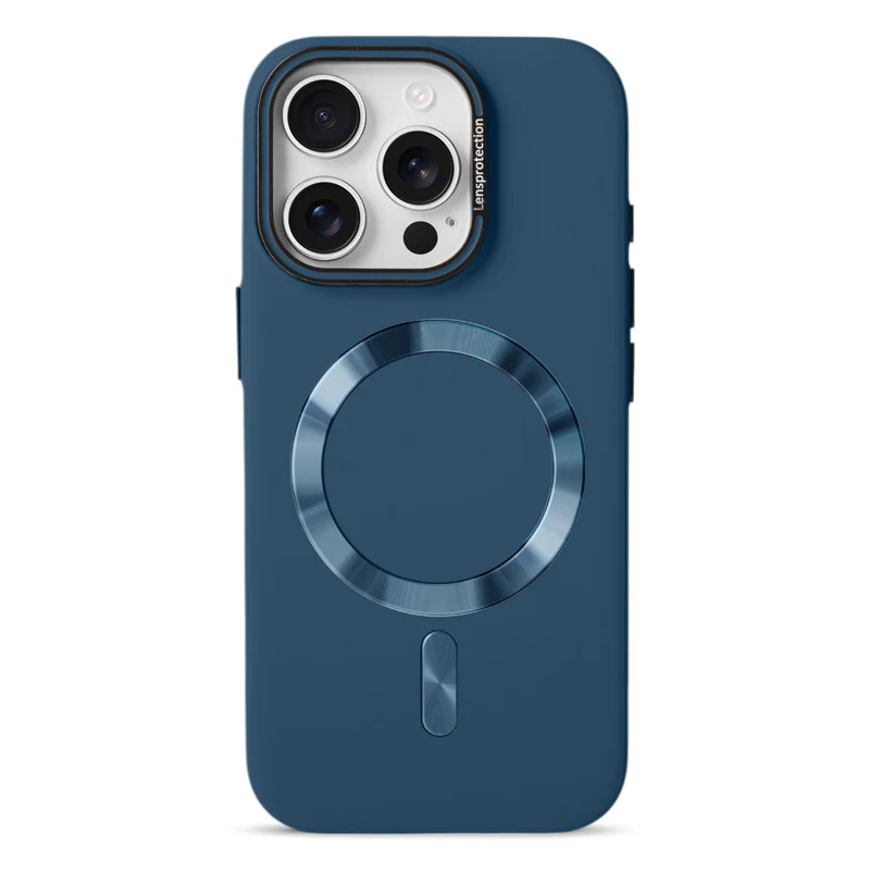 Smooth Silicone Finish Hard Back Wireless Charging Support Compatible Case for Apple iphone 16 Pro Max With Camera Protection - Image 25