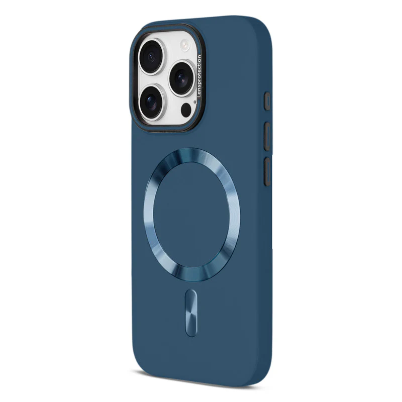 Smooth Silicone Finish Hard Back Wireless Charging Support Compatible Case for Apple iphone 16 Pro Max With Camera Protection - Image 30