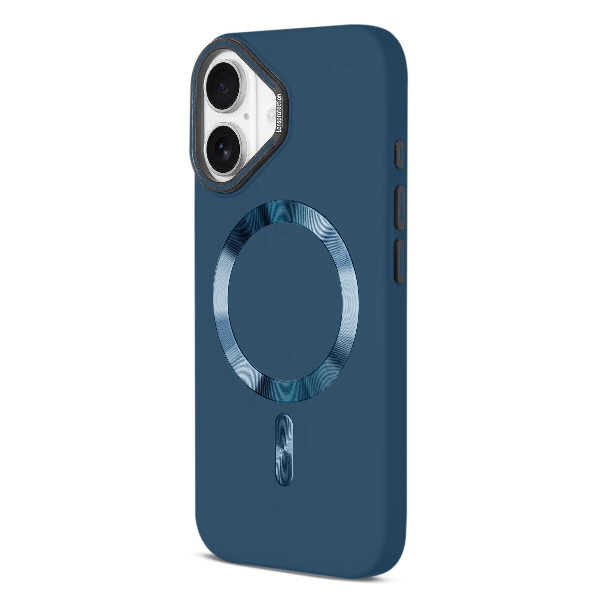 Smooth Silicone Finish Hard Back Wireless Charging Support Compatible Case for Apple iPhone 16 With Camera Protection - Image 30