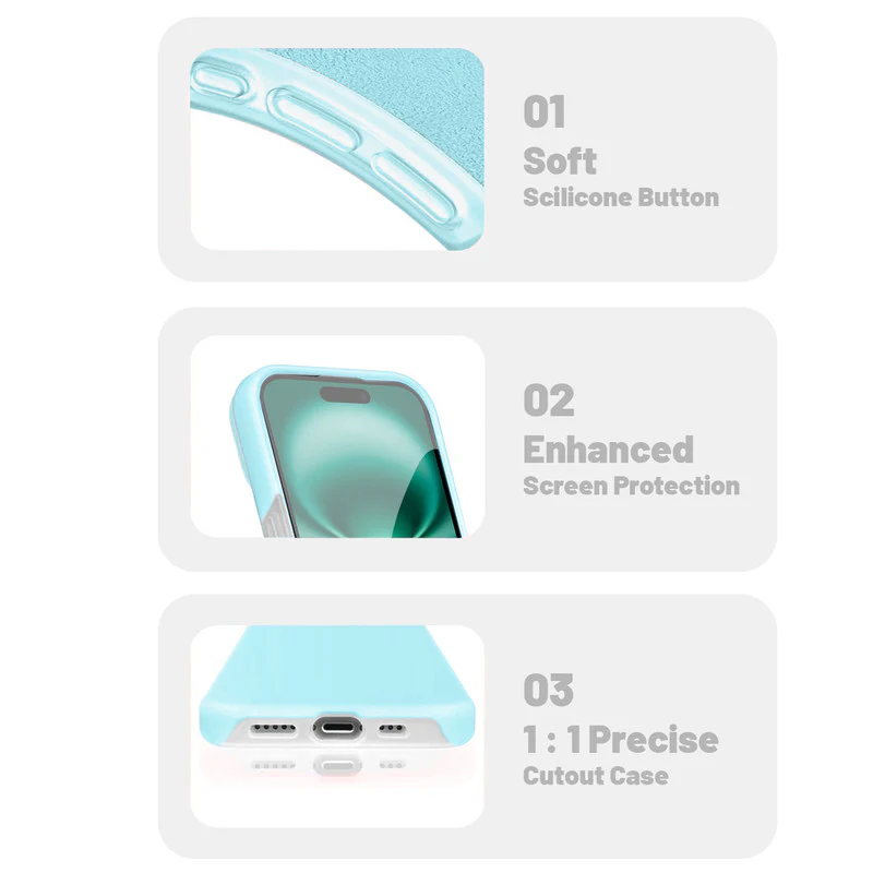 Smooth Touch Soft Silicone Back Case for Apple iPhone 16 Plus with Camera Protection for a Sleek and Stylish Look - Image 32