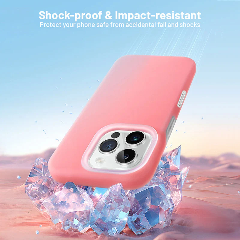 Smooth Touch Soft Silicone Back Case for Apple iPhone 16 Pro with Camera Protection for a Sleek and Stylish Look - Image 11
