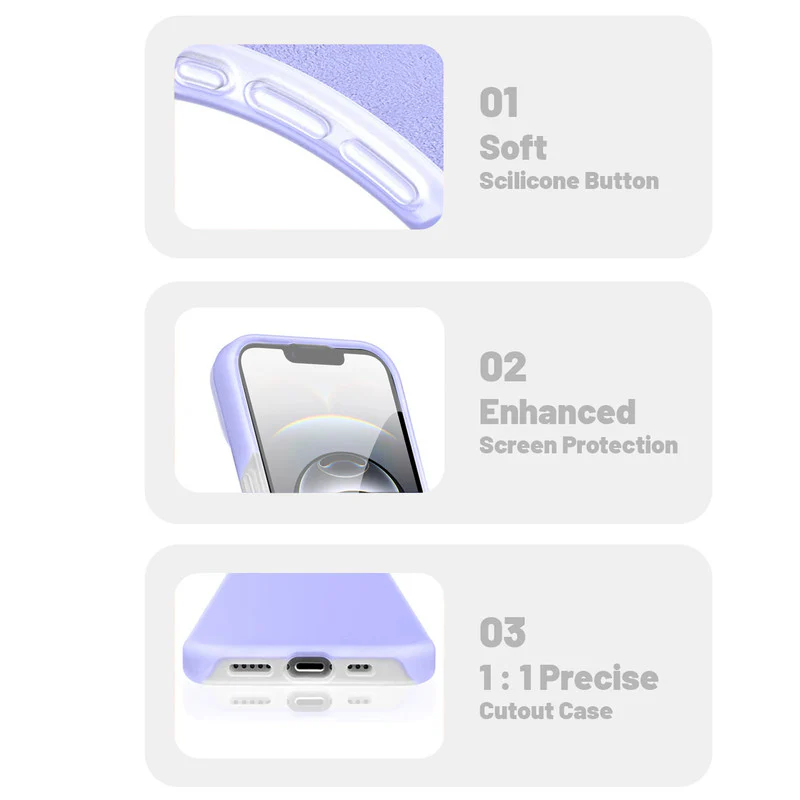 Smooth Touch Soft Silicone Back Case for Apple iPhone 16e with Camera Protection for a Sleek and Stylish Look - Image 12