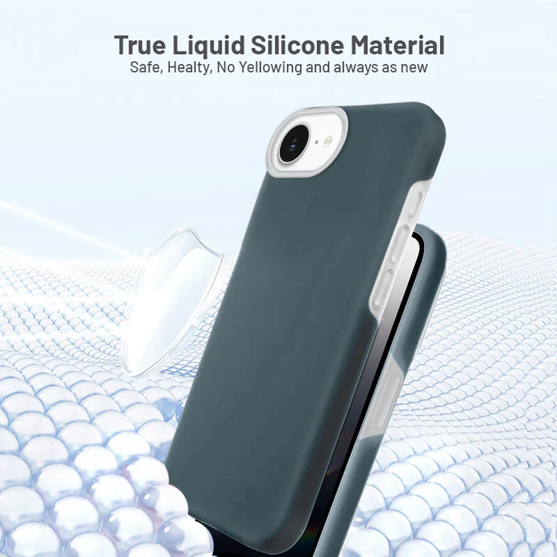 Smooth Touch Soft Silicone Back Case for Apple iPhone 16e with Camera Protection for a Sleek and Stylish Look - Image 38