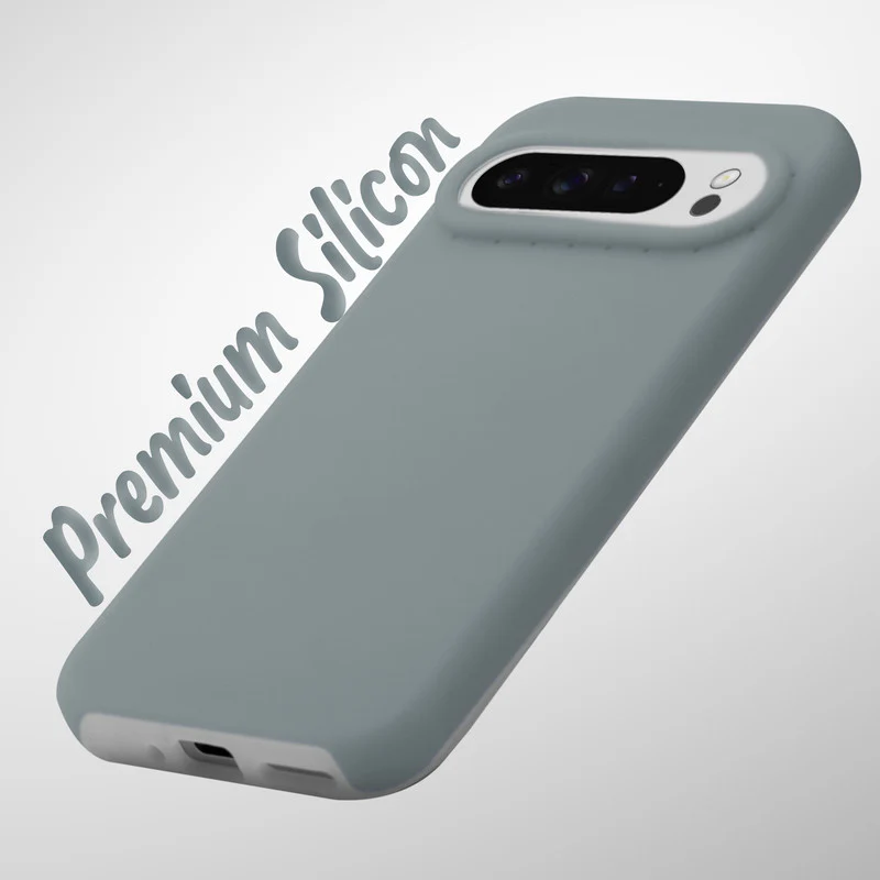 Smooth Touch Soft Silicone Back Case for Google Pixel 9 Pro 5G with Camera Protection for a Sleek and Stylish Look - Image 5