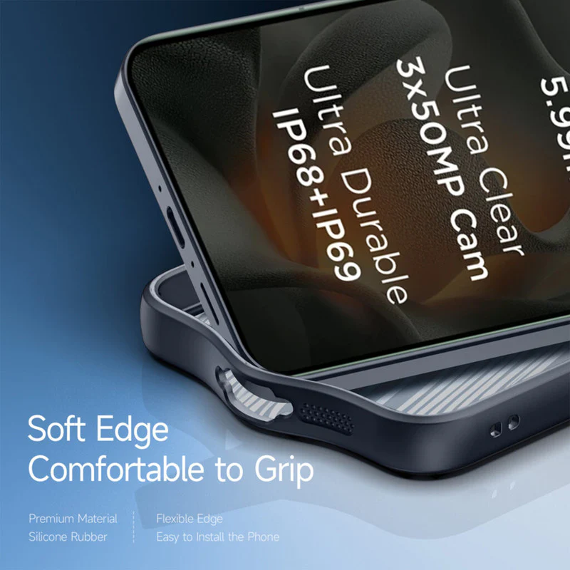 Soft Frame Clear Case For Motorola Moto Edge 70 5G - Image 4