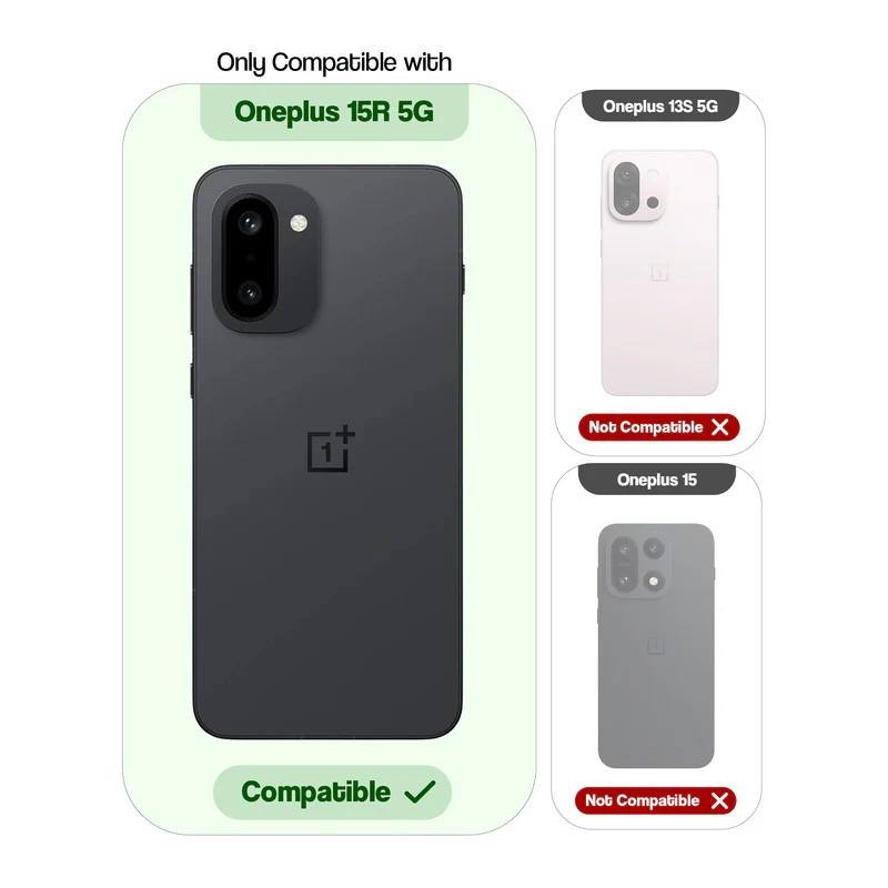 Soft Frame Clear Case For OnePlus 15R 5G - Image 2
