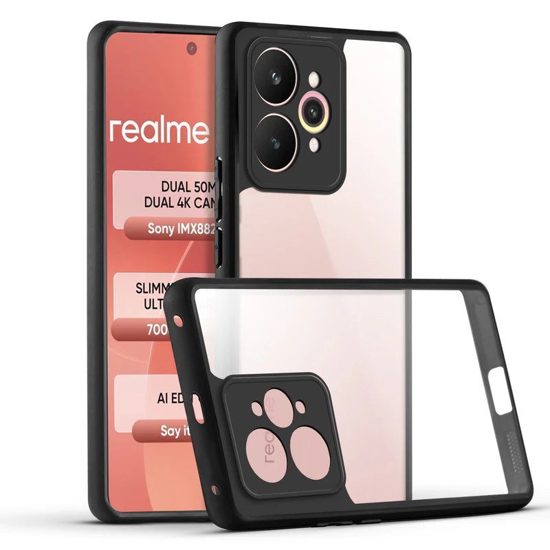 Soft Frame Clear Case For Realme 15 5G - Image 3