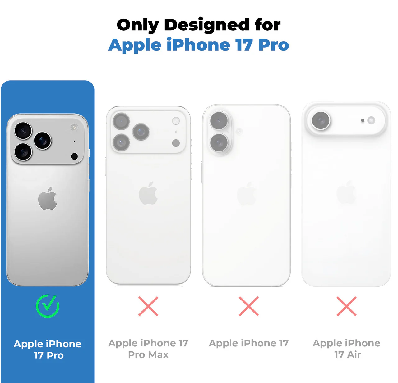 Soft Frame Clear Case Ring Holder Kickstand For Apple iPhone 17 Pro - Image 2