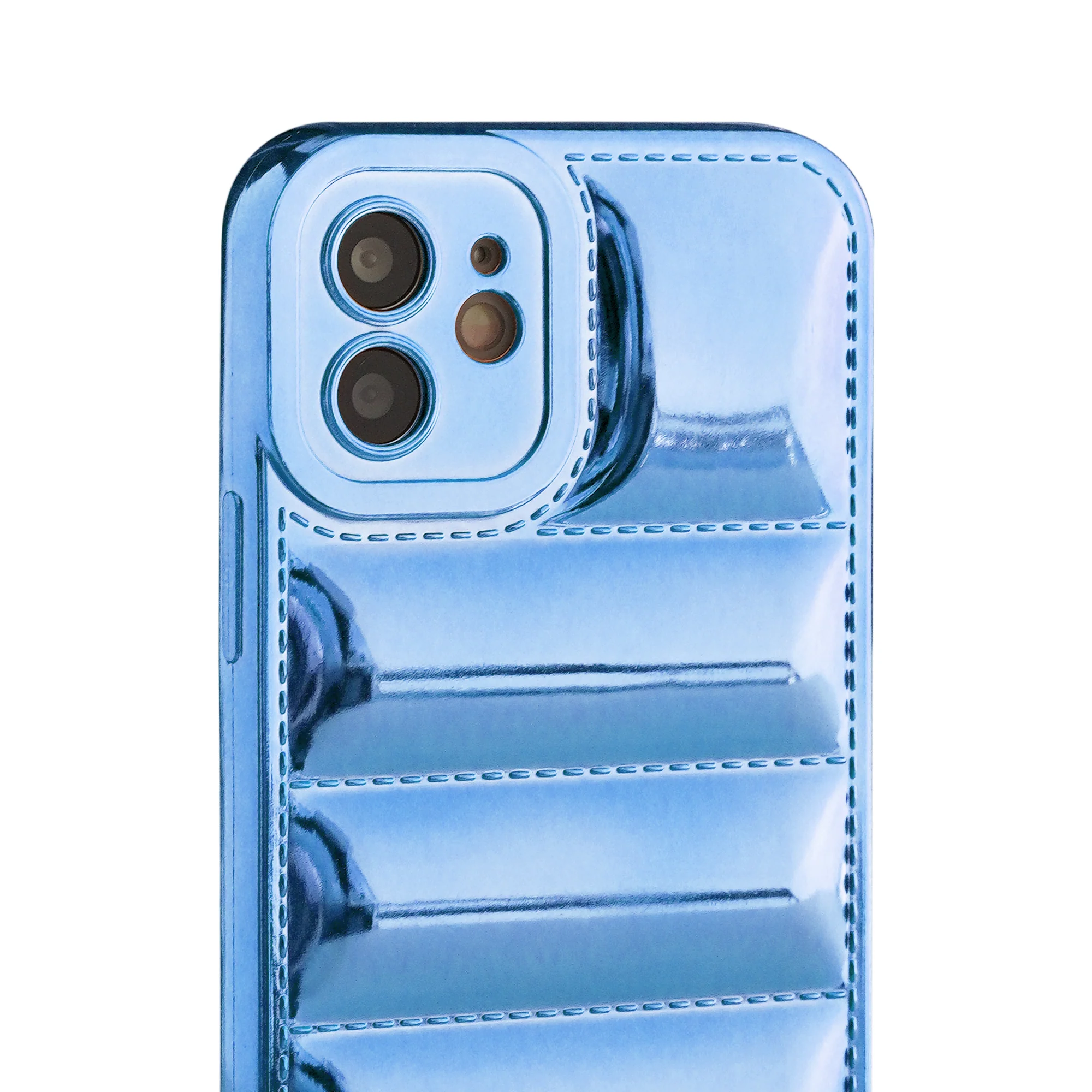 Soft Silicone 3D Shiny Puffer Pattern Case for Apple iPhone 11 - Image 12