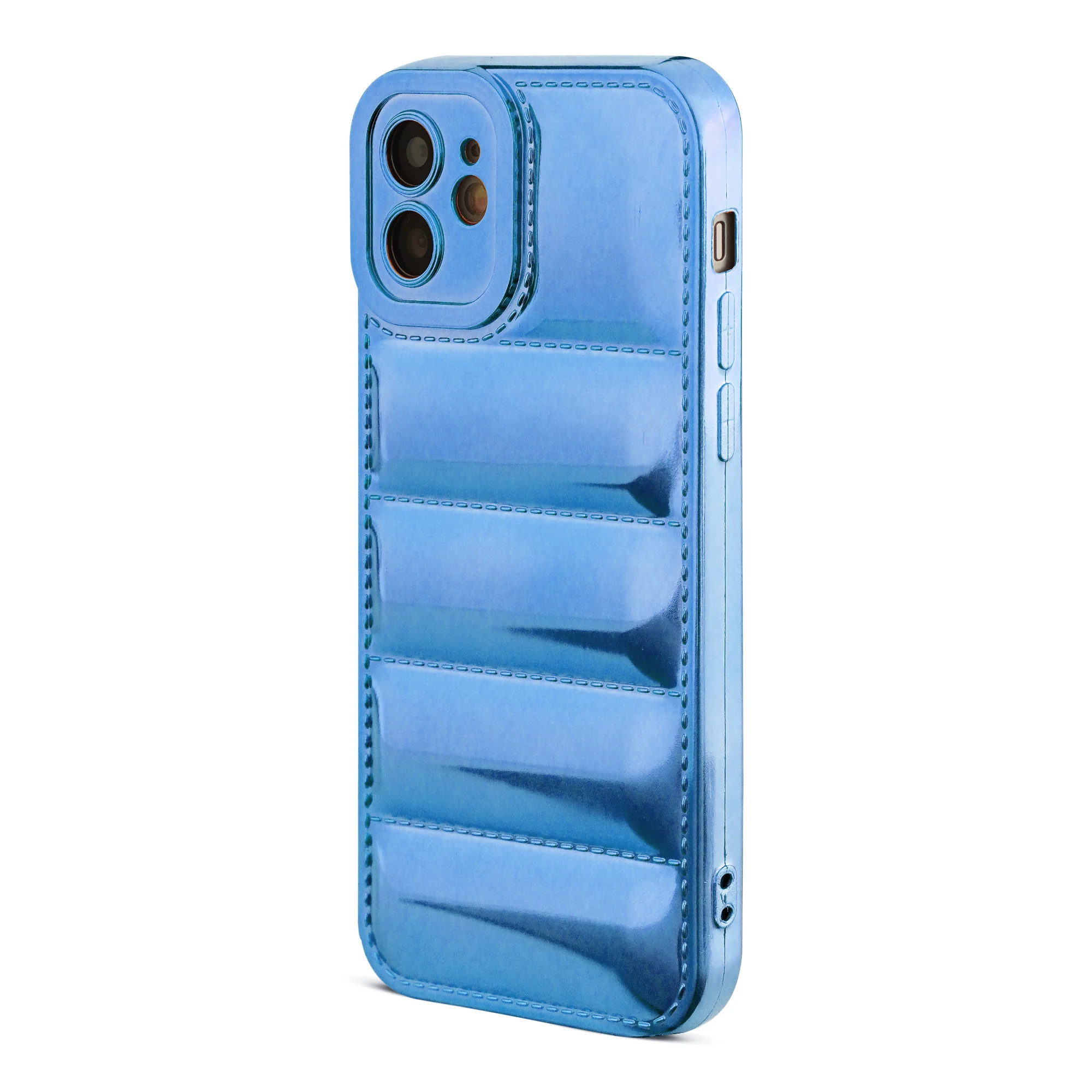 Soft Silicone 3D Shiny Puffer Pattern Case for Apple iPhone 11 - Image 7