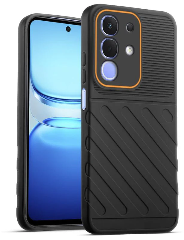 Soft Silicone Back Cover with Dual Pattern Design for iQOO Z10x 5G - Image 26