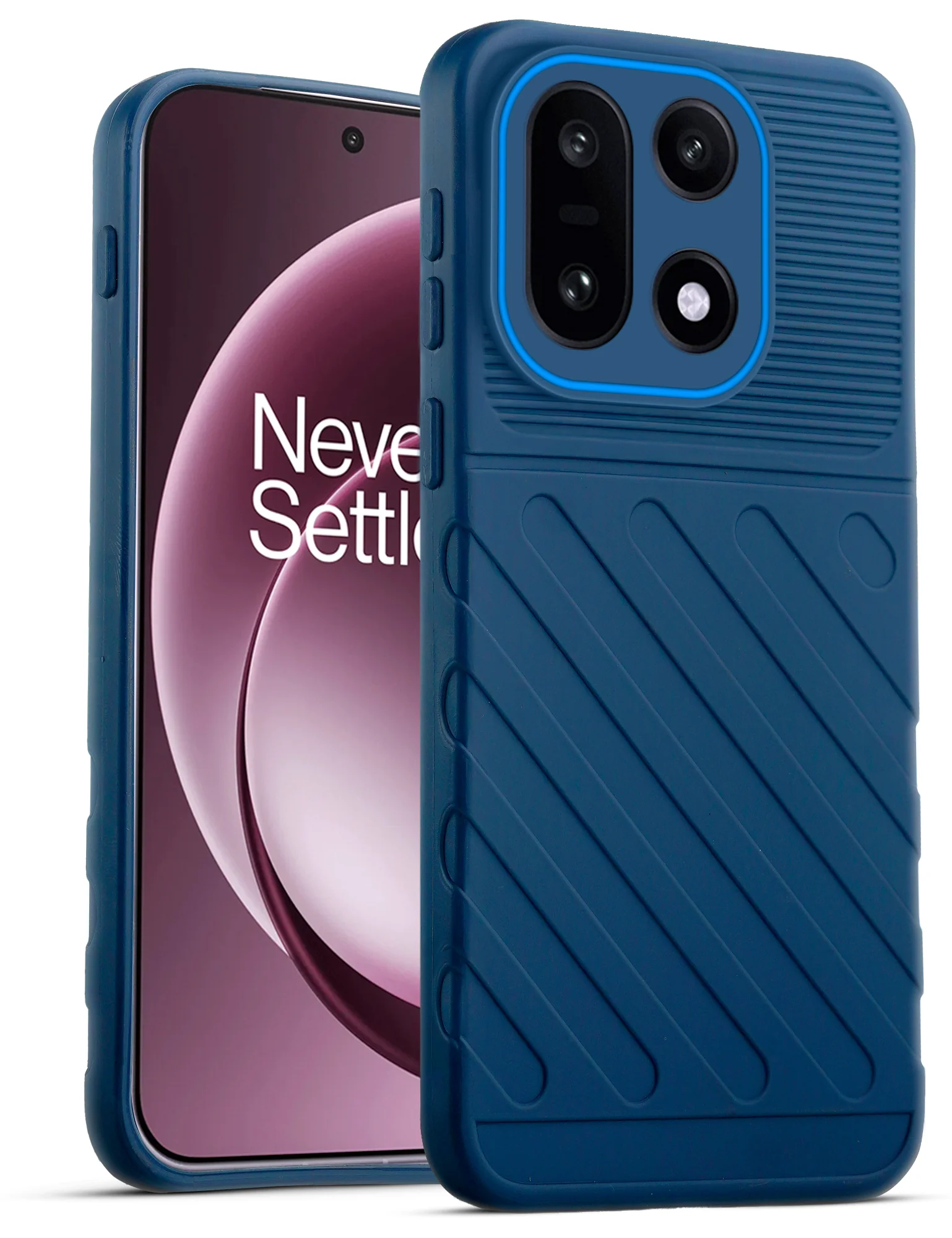 Soft Silicone Back Cover with Dual Pattern Design for OnePlus 15 5G - Image 14