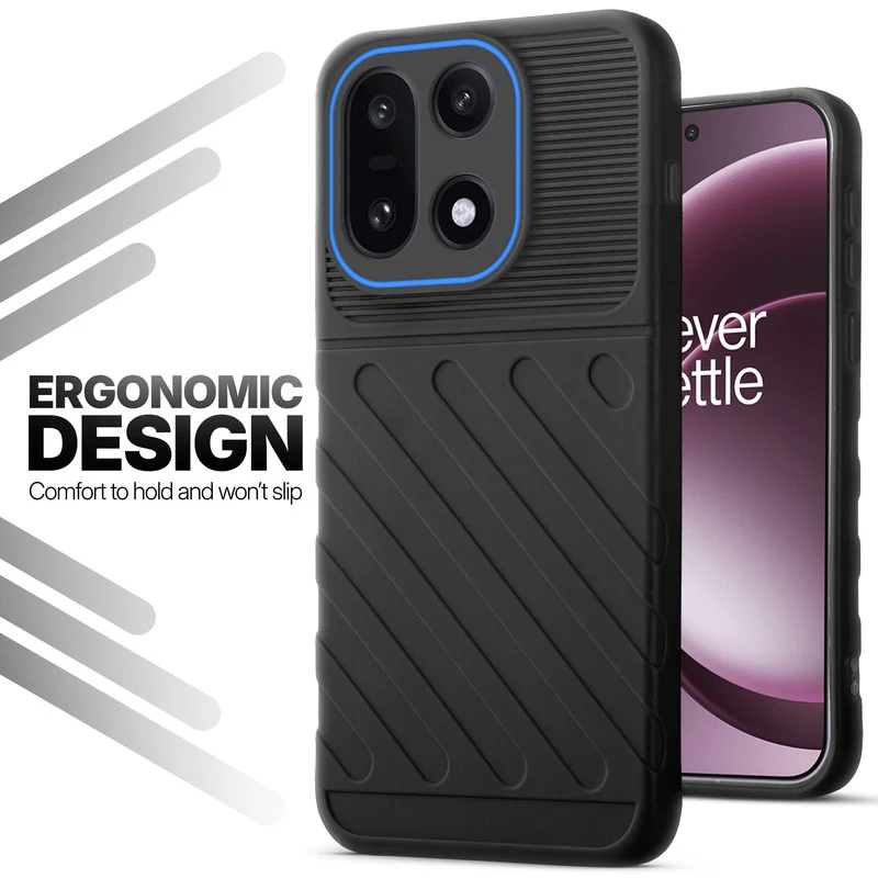 Soft Silicone Back Cover with Dual Pattern Design for OnePlus 15 5G - Image 19