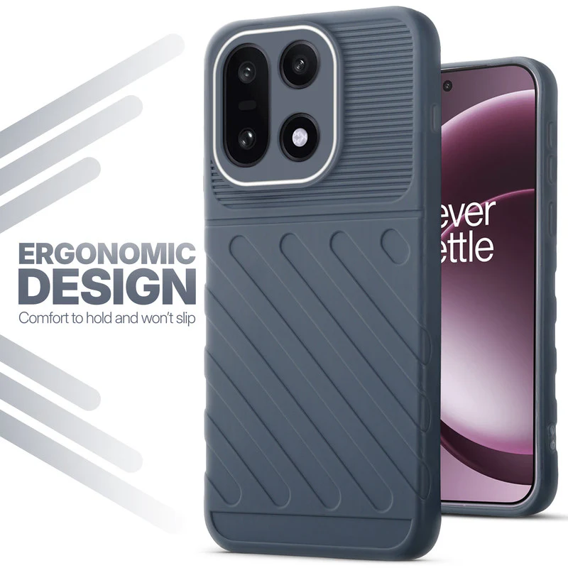 Soft Silicone Back Cover with Dual Pattern Design for OnePlus 15 5G - Image 43