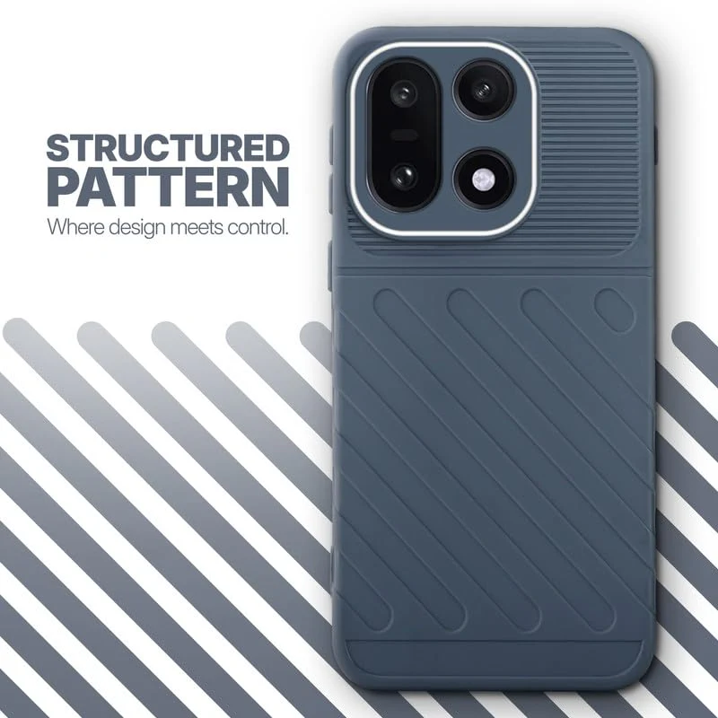 Soft Silicone Back Cover with Dual Pattern Design for OnePlus 15 5G - Image 48