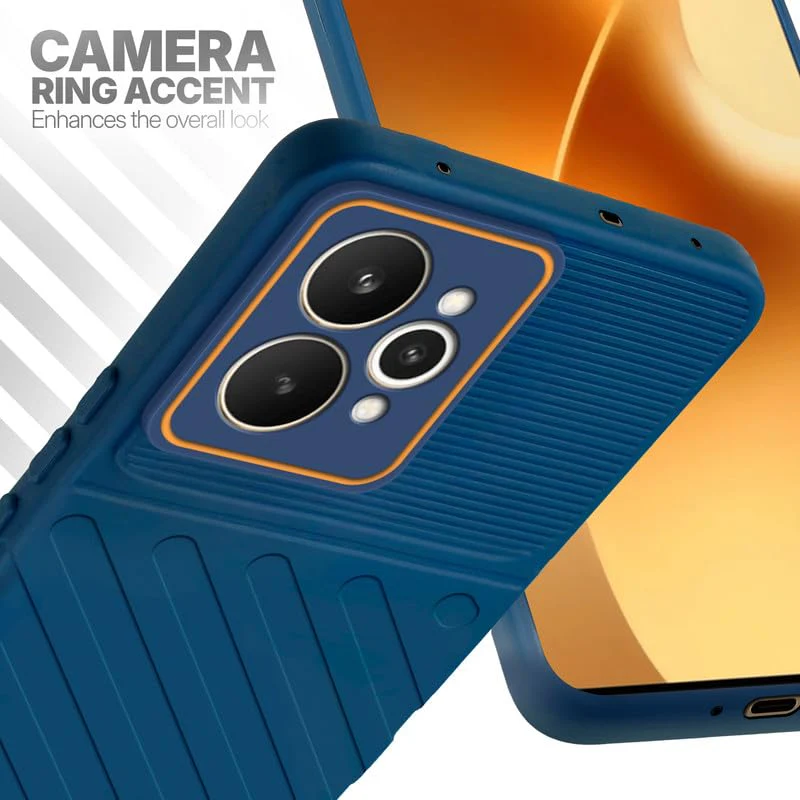 Soft Silicone Back Cover with Dual Pattern Design for Realme 15 5G - Image 6