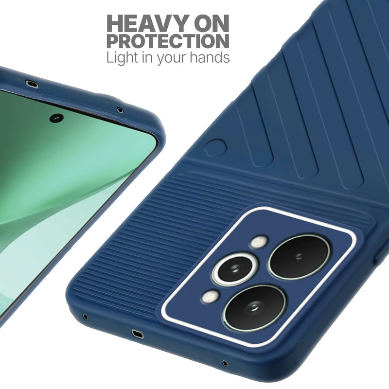 Soft Silicone Back Cover with Dual Pattern Design for Realme 15 Pro 5G - Image 10