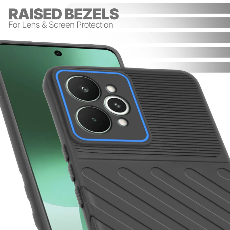 Soft Silicone Back Cover with Dual Pattern Design for Realme 15 Pro 5G - Image 21