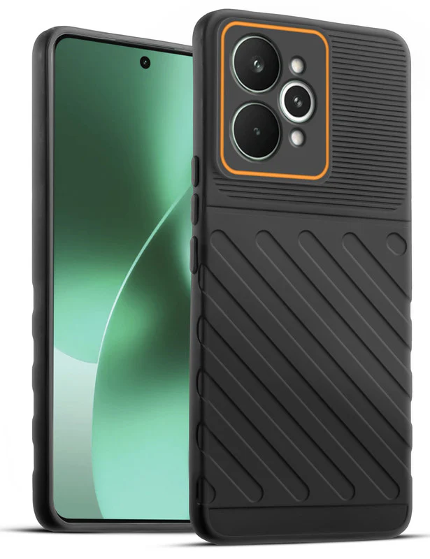 Soft Silicone Back Cover with Dual Pattern Design for Realme 15 Pro 5G - Image 26