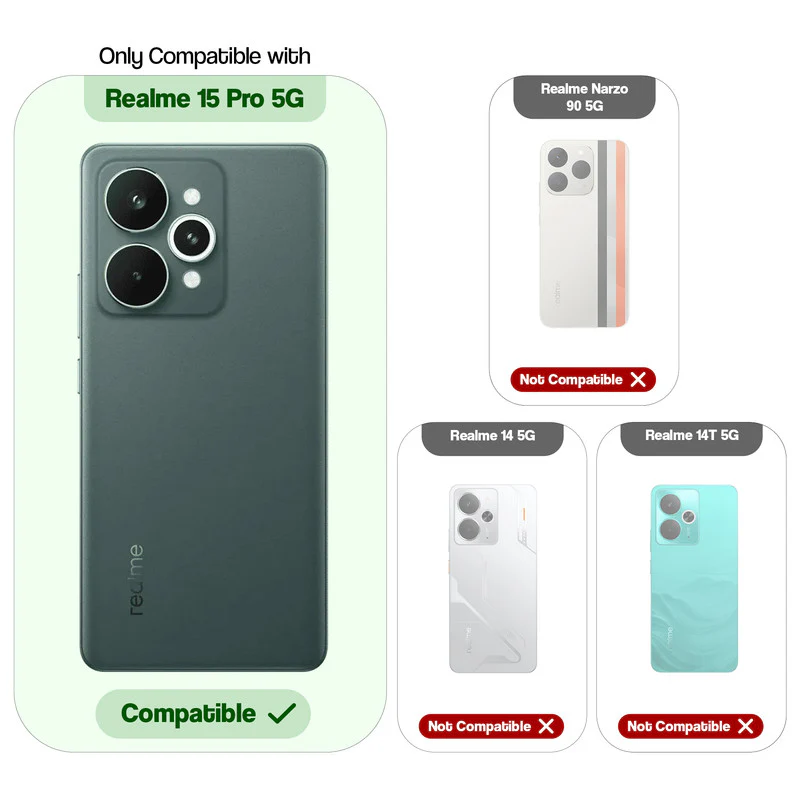 Soft Silicone Back Cover with Dual Pattern Design for Realme 15 Pro 5G - Image 44