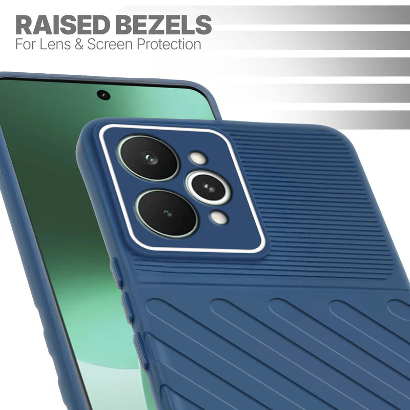Soft Silicone Back Cover with Dual Pattern Design for Realme 15 Pro 5G - Image 9