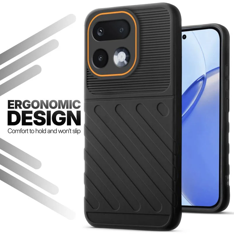 Soft Silicone Back Cover with Dual Pattern Design for Realme 16 Pro 5G - Image 25