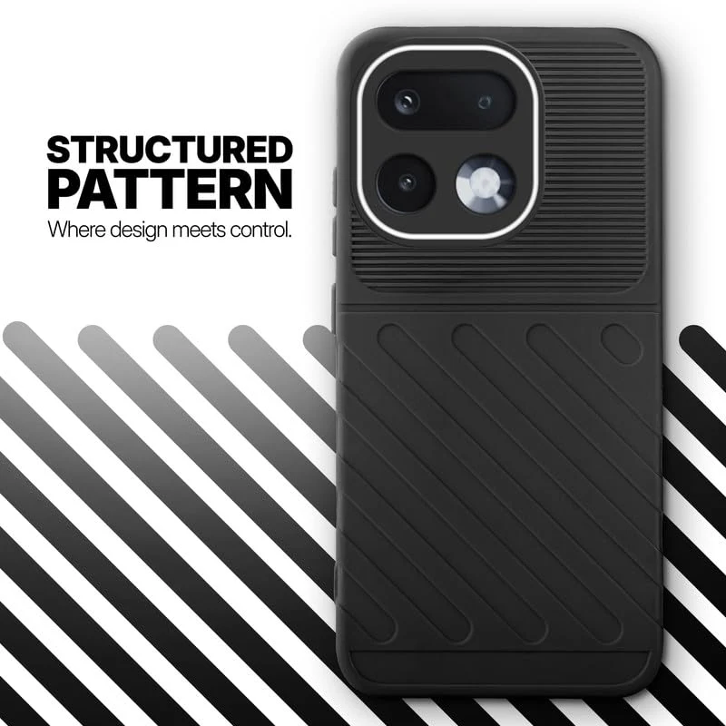 Soft Silicone Back Cover with Dual Pattern Design for Realme 16 Pro 5G - Image 35