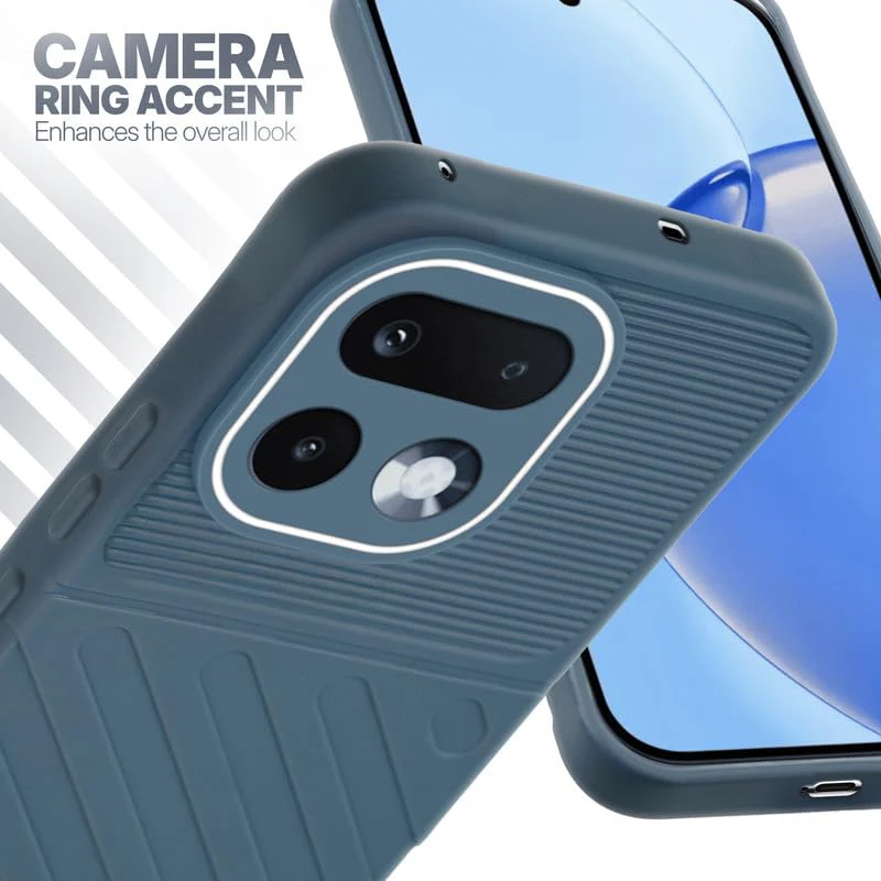 Soft Silicone Back Cover with Dual Pattern Design for Realme 16 Pro 5G - Image 49