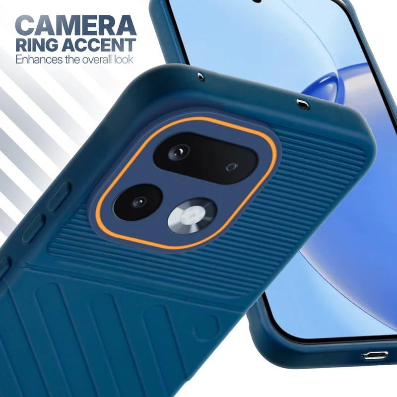 Soft Silicone Back Cover with Dual Pattern Design for Realme 16 Pro 5G - Image 6
