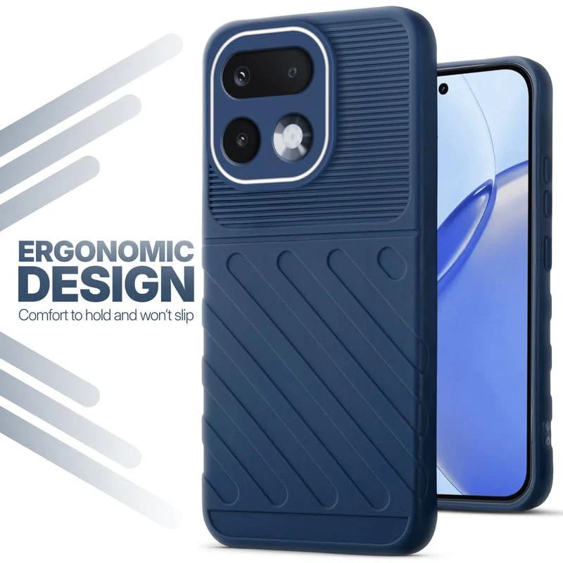 Soft Silicone Back Cover with Dual Pattern Design for Realme 16 Pro 5G - Image 7