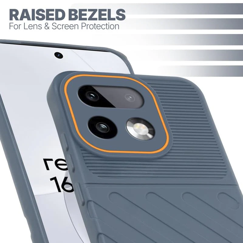 Soft Silicone Back Cover with Dual Pattern Design for Realme 16 Pro Plus 5G - Image 33