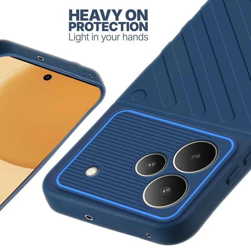 Soft Silicone Back Cover with Dual Pattern Design for Realme P4 5G - Image 16
