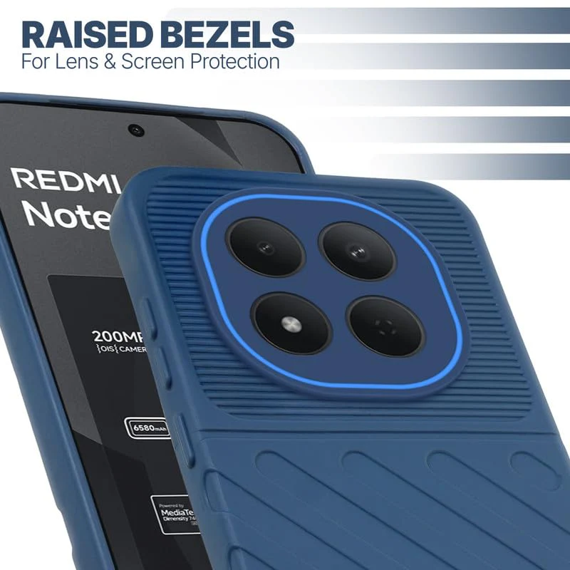 Soft Silicone Back Cover with Dual Pattern Design for Redmi Note 15 Pro 5G - Image 15