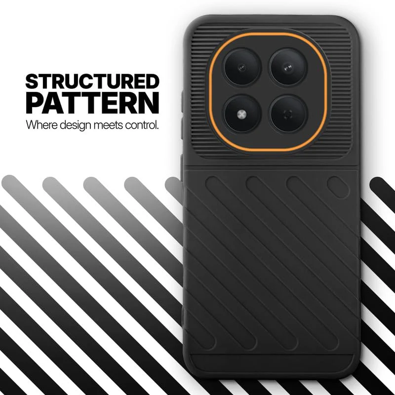 Soft Silicone Back Cover with Dual Pattern Design for Redmi Note 15 Pro 5G - Image 29