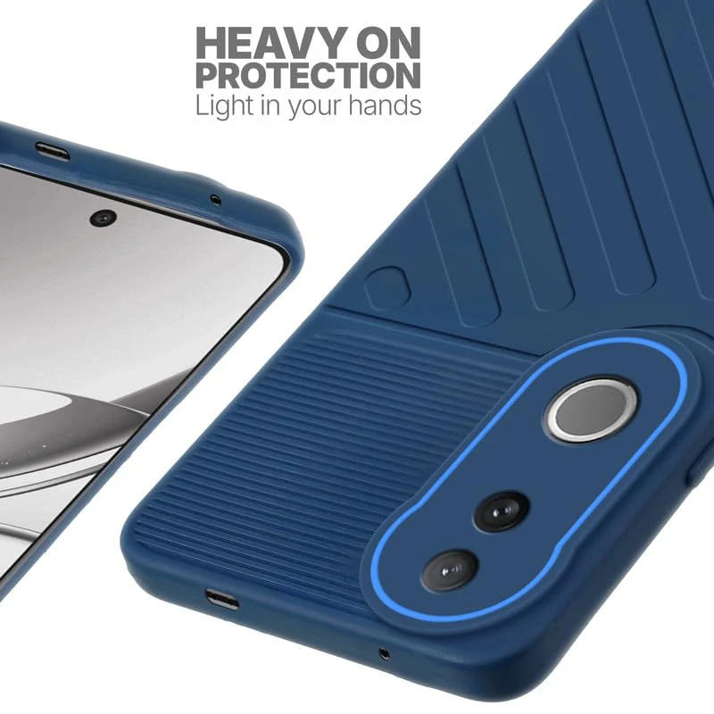 Soft Silicone Back Cover with Dual Pattern Design for Vivo V50 5G - Image 16