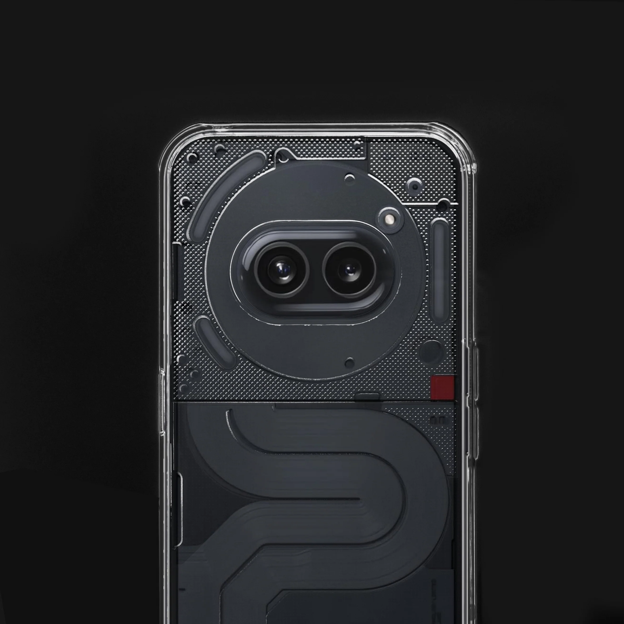 Soft Transparent Hybrid Slim Fit Frosted Matte Silicone TPU Back Cover for Nothing Phone 2A - Image 4