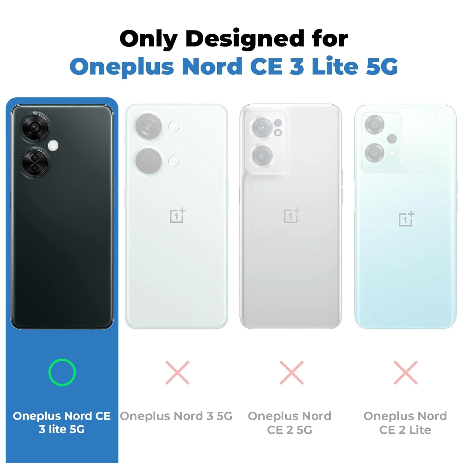 Soft Transparent Hybrid Slim Fit Frosted Matte Silicone TPU Back Cover for OnePlus Nord CE 3 Lite 5G -Transparent Grey - Image 2